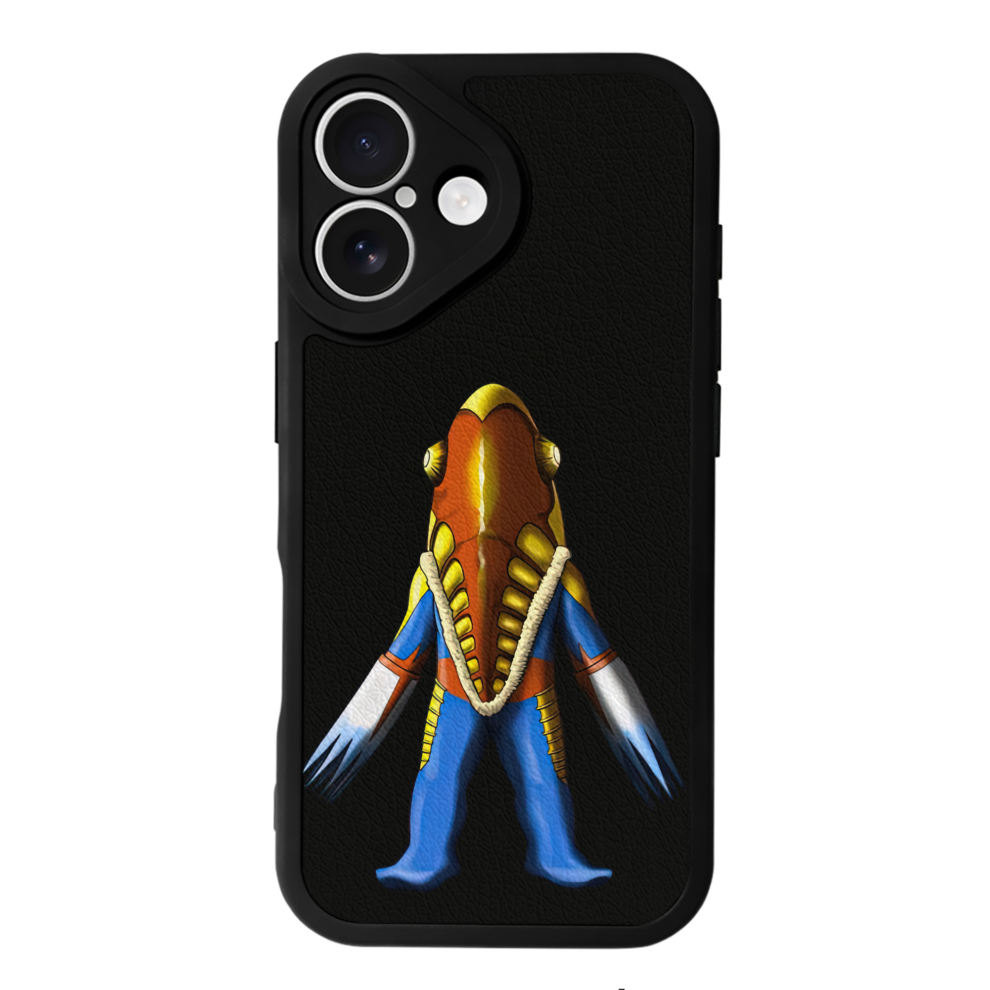 （画像用） ウルトラマン Ultraman 【iPhone 16シリーズ対応】シリコンスマホケース（レザー調） 材質：シリコン